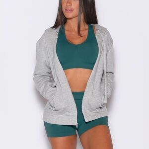 Bombshell Oversized Hoodie (Heather Gray)